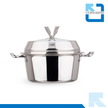 Cuisinière de cuisson en pot à vapeur à vapeur en acier inoxydable